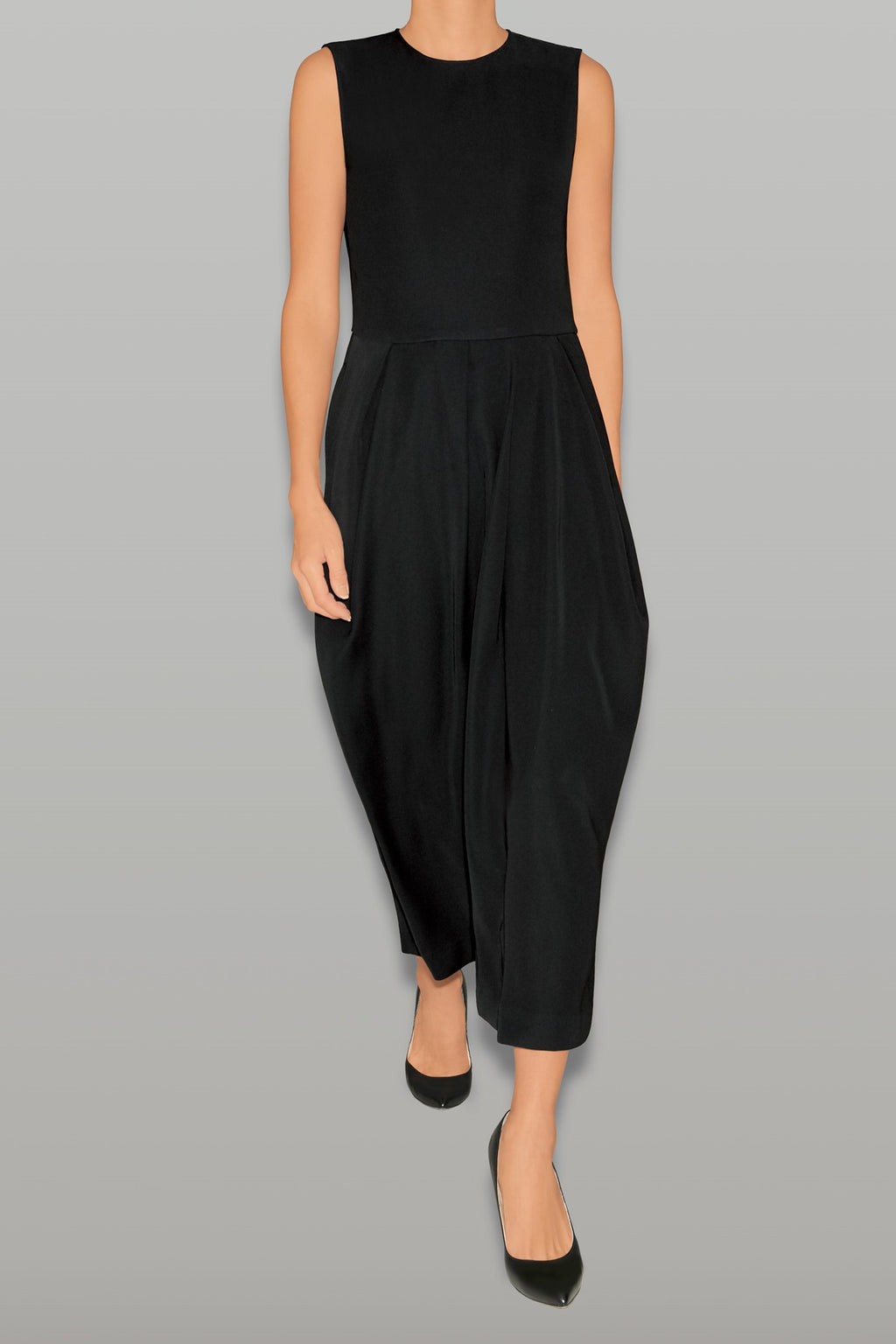 yokochan タックスカート38 ノースリーブタックスカートドレス – YOKO CHAN