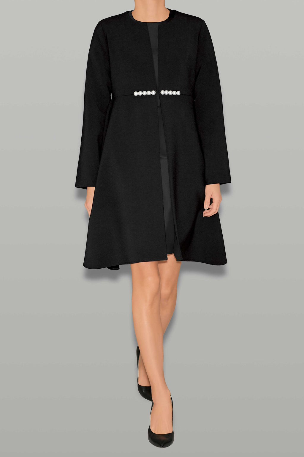 YOKO CHAN ノーカラーコート COAT – YOKO CHAN
