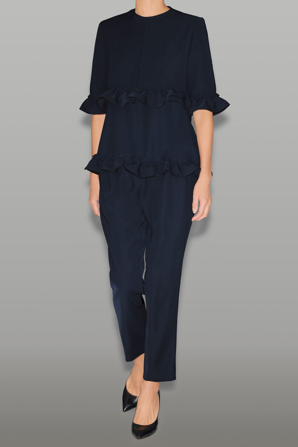 ギャザーフリルボレロジャケット – YOKO CHAN