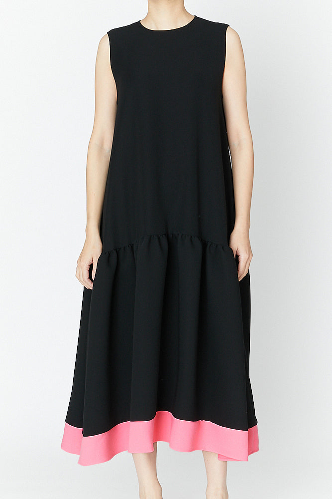 yokochan ヘムフレアロングワンピース美品大人気