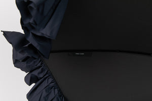 slim leather ruffle umbrella