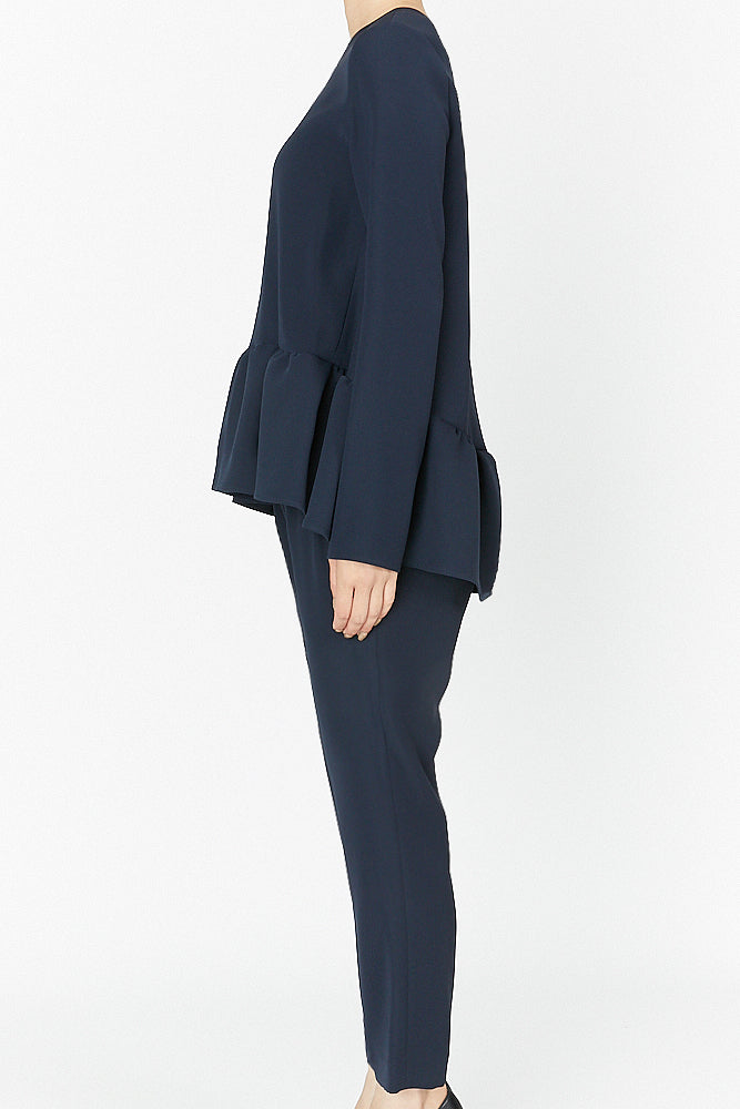 もふさま専用☆美品yoko chan ロングスリーブヘムギャザーブラウス ロングスリーブヘムギャザーブラウス – YOKO CHAN