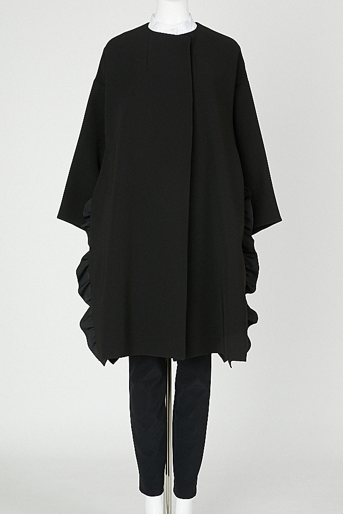 サイドラッフルオーバーサイズコート – YOKO CHAN