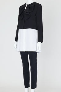 ボリュームラッフルパールジャケット – YOKO CHAN