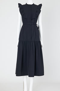 フリルヨークミディドレス – YOKO CHAN