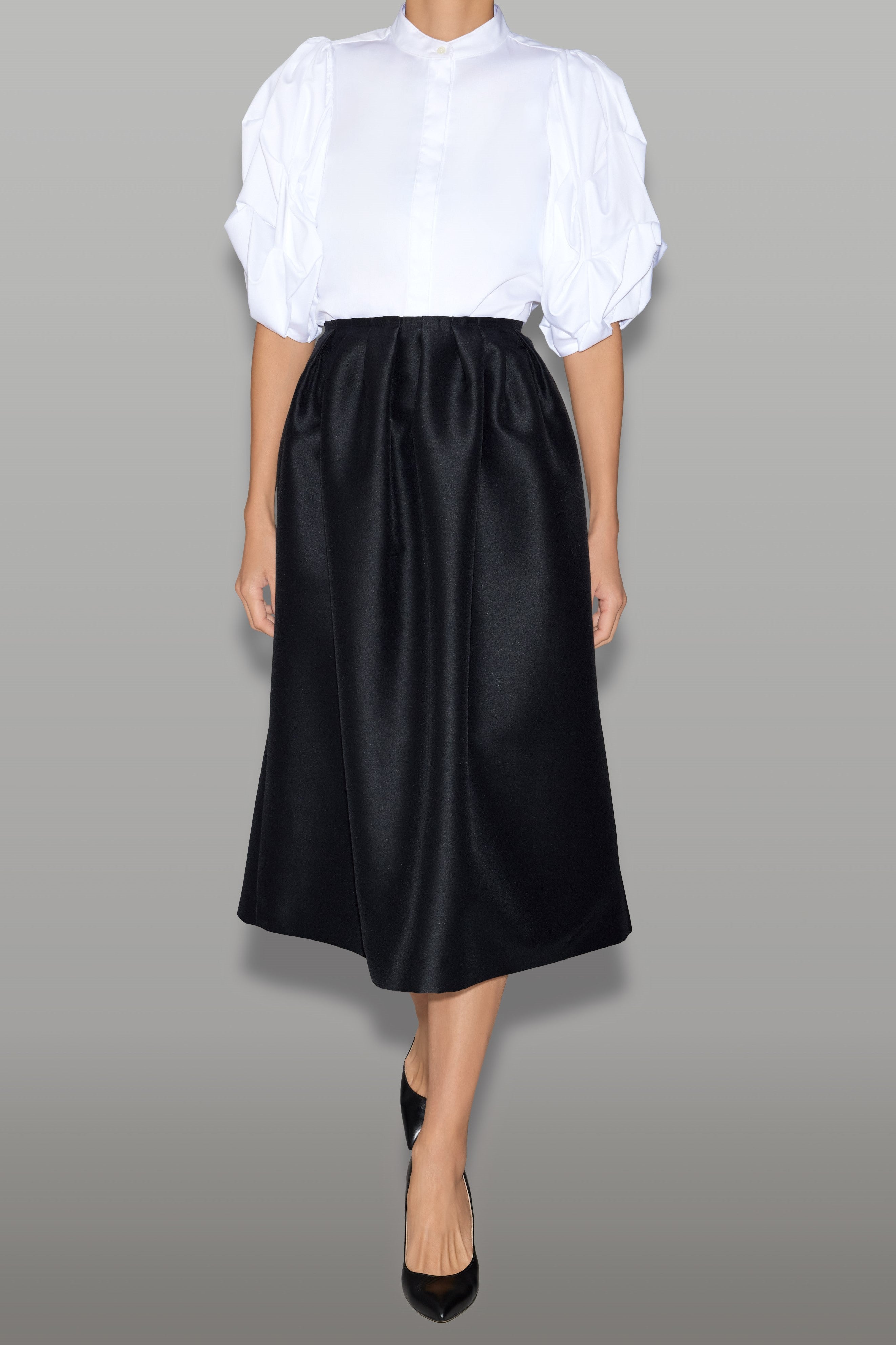 ハイウエストタックスカート – YOKO CHAN