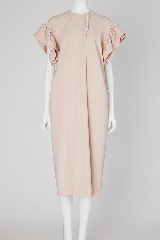 ギャザースリーブパールドレス – YOKO CHAN