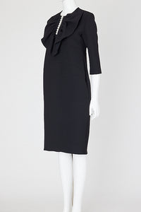 ボリュームラッフルパールスリットラインドレス – YOKO CHAN