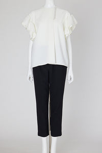 ギャザースリーブパールブラウス – YOKO CHAN