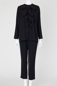 ロングスリーブボリュームラッフルブラウス – YOKO CHAN