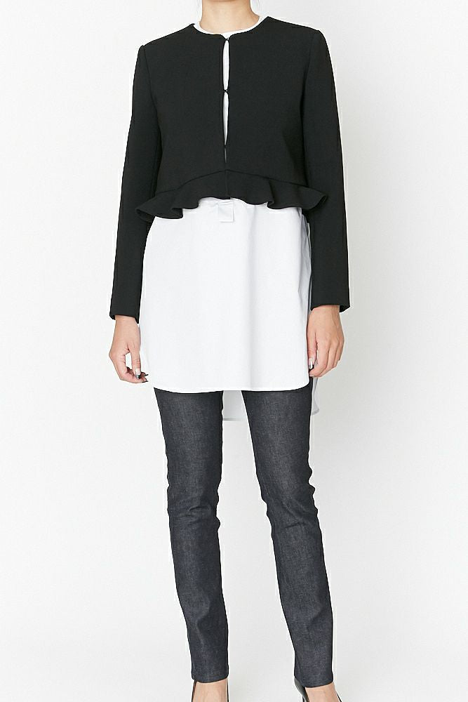 peplum short jacket