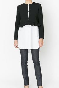 peplum short jacket