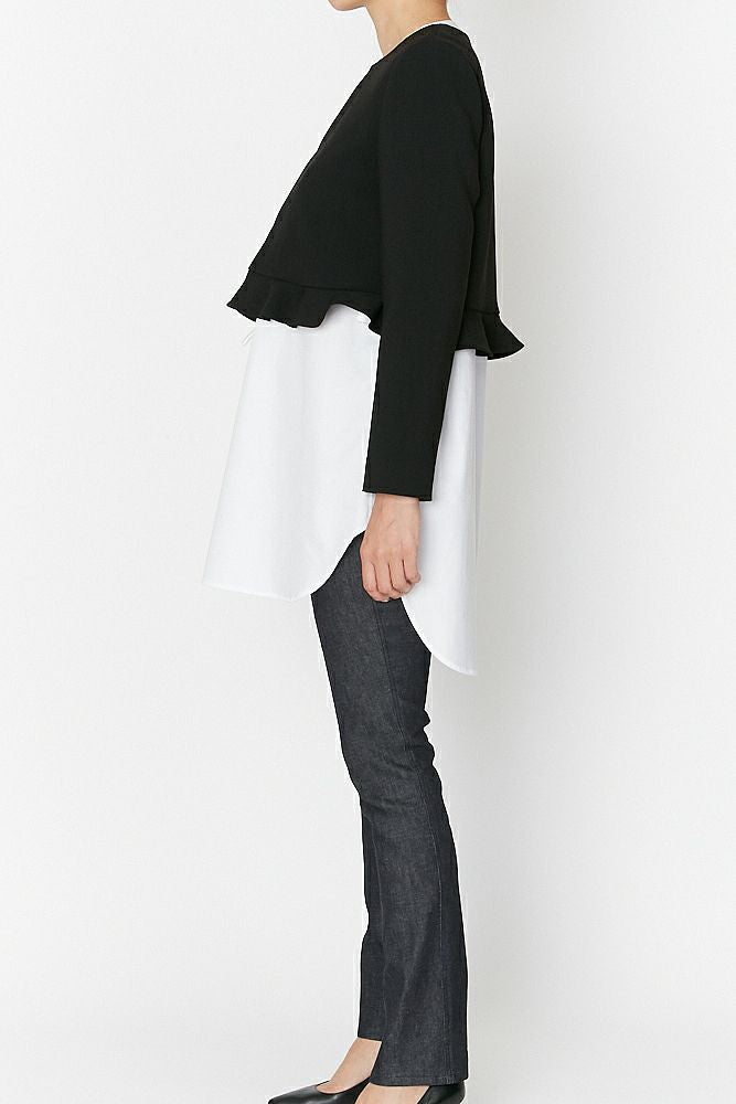 peplum short jacket