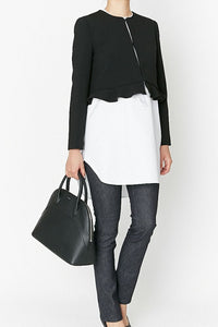 peplum short jacket