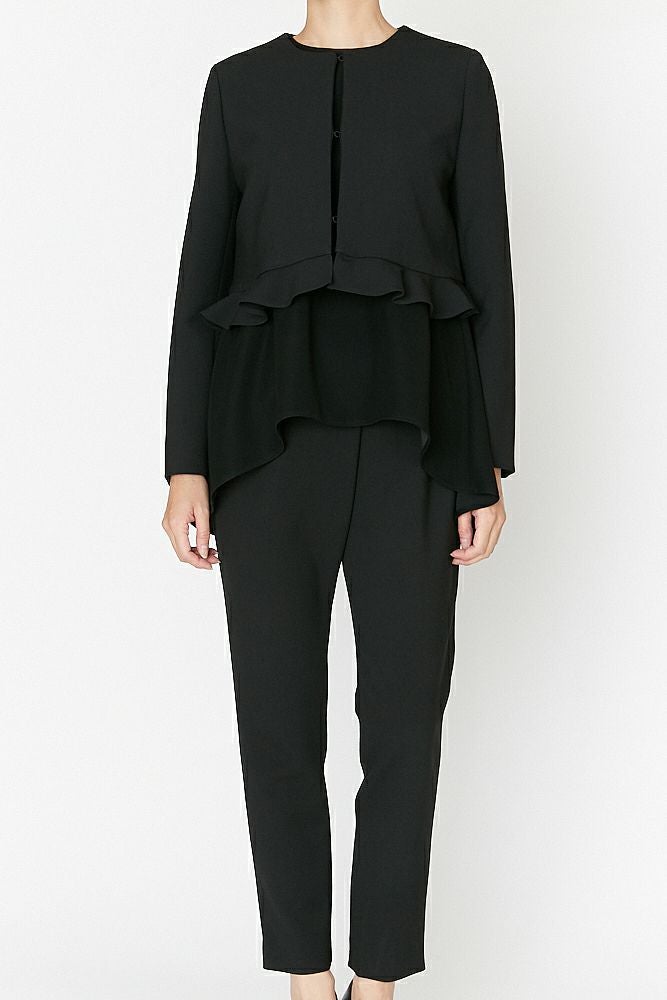 peplum short jacket