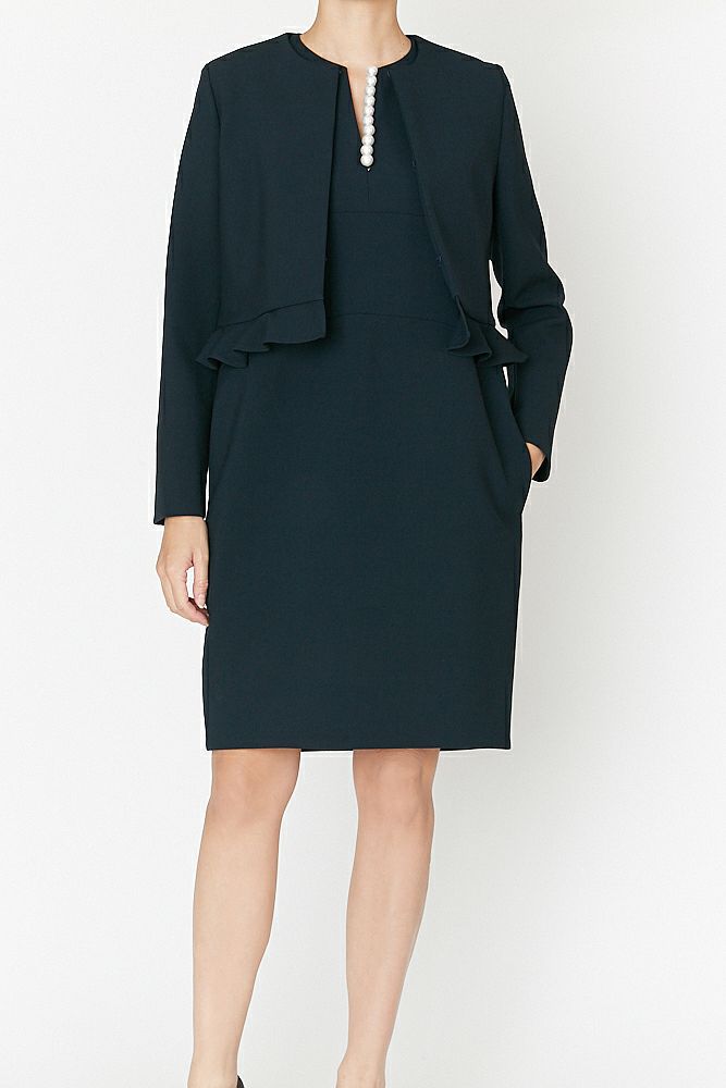 peplum short jacket