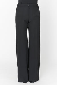センタープレスワイドパンツ